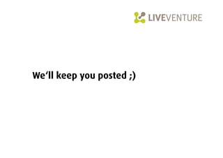 We‘ll keep you posted ;)
 