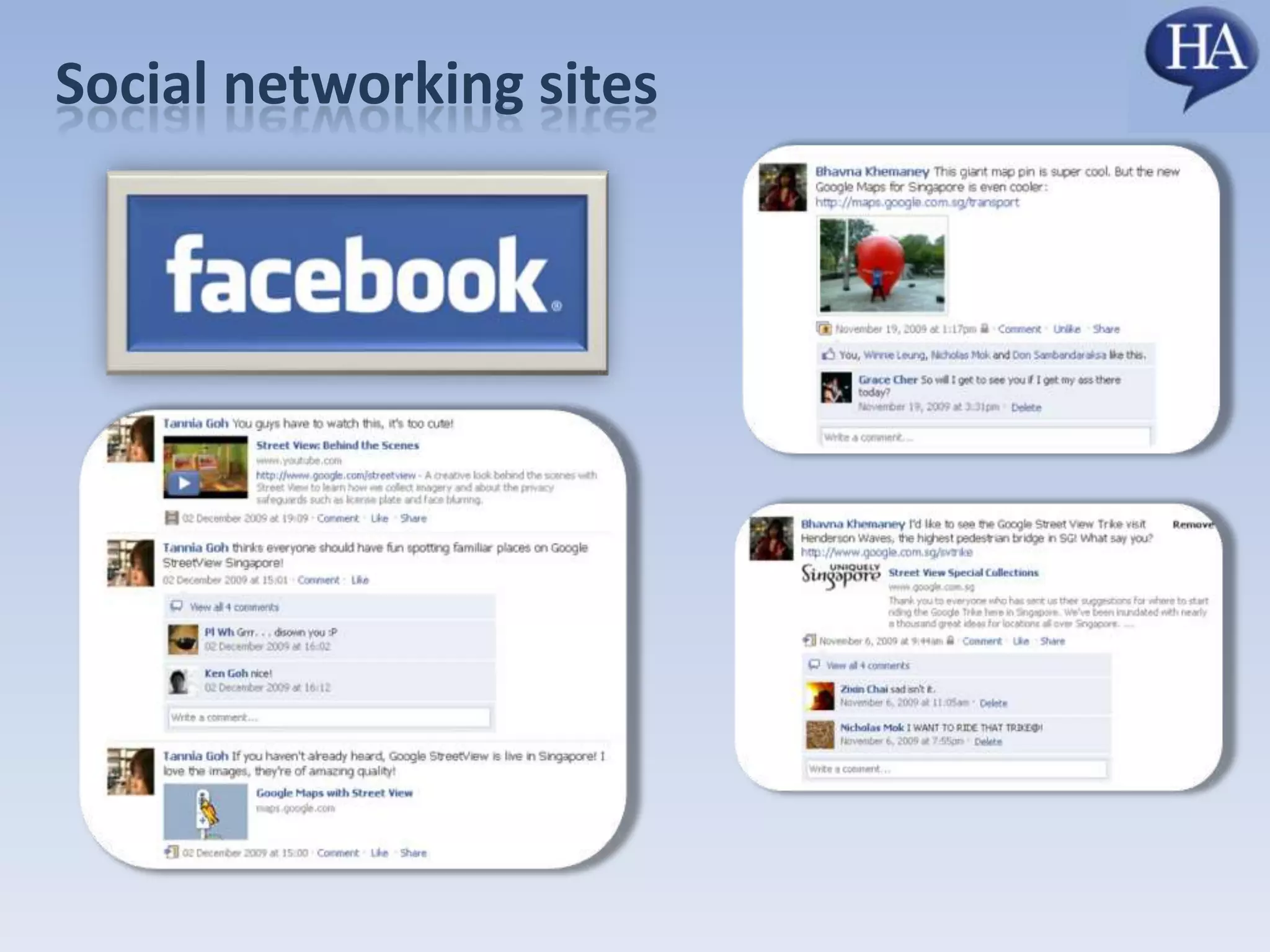 How do your customers use social media?