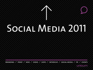 social media 2010social media 2010
Social Media 2011
 