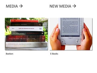 BoekenE-BooksMedia  			new media  