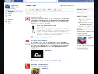 Facebook  Home page 