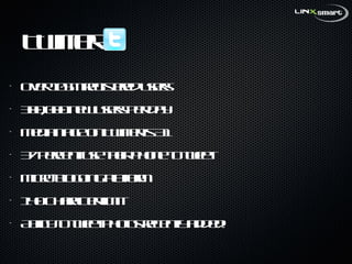 Twitter  Over 105M registered users 300,000 new users per day Median age on Twitter is 31 37 percent use their phone to tweet Micro-blogging platform 140 Character limit  Ability to tweet photos recently added! 