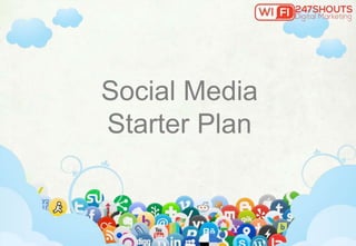 Social Media
Starter Plan
 