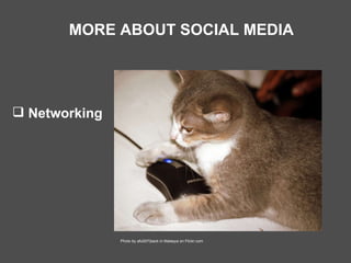 MORE ABOUT SOCIAL MEDIA Networking Photo by afu007(back in Malasya on Flickr.com 