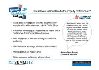 CoreNet Presentation on Social Media