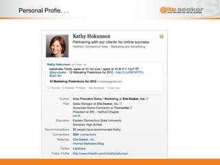 Personal Profie. . .
 