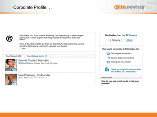 Corporate Profile. . .
 