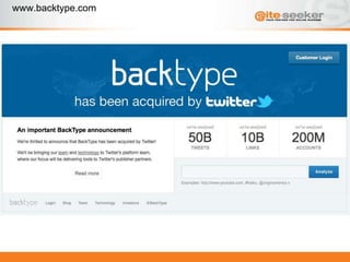 www.backtype.com
 