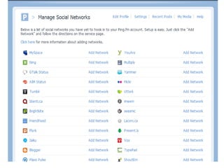 Platform for marketing, PR and customer relations