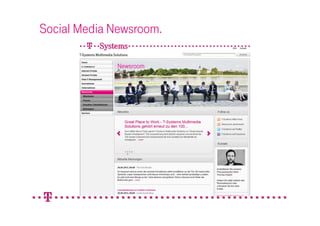 Social Media Newsroom.
 