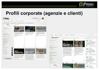 Profili corporate (agenzie e clienti)

 