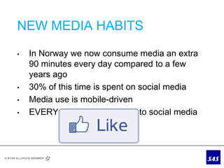 Customer Involvement Through Social Media - Lessons learned from SAS (HSMAI Oslo 24.05.2012)