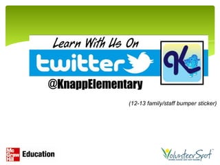 (12-13 family/staff bumper sticker)
 