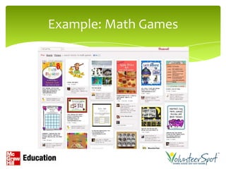 Example: Math Games
 
