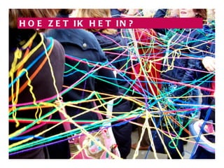 HOE ZET IK HET IN?  Ruigrok | NetPanel - 2010 