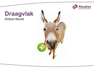 Draagvlak
Oxfam Novib
 