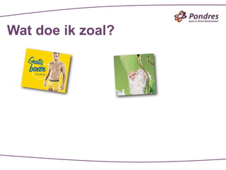 Wat doe ik zoal?
 