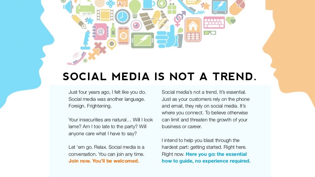 SOCIAL MEDIA IS NOT A