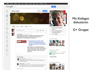 Google+ hat sich in der digitalen Gesellschaft selbst 
in den USA nicht durchsetzen können 
USA/GB: Twitter als Linkschleu...