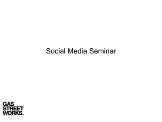 Social Media Seminar 