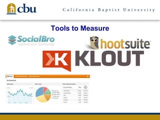 Tools to Measure
 