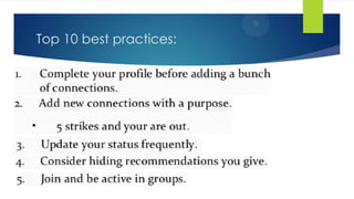 Top 10 best practices:
 