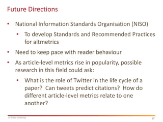 From Tweetations To Citations Social Media And The Researcher