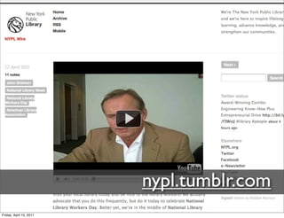 nypl.tumblr.com
Friday, April 15, 2011
 