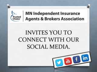 INVITES	
  YOU	
  TO	
  
CONNECT	
  WITH	
  OUR	
  
SOCIAL	
  MEDIA.	
  
 