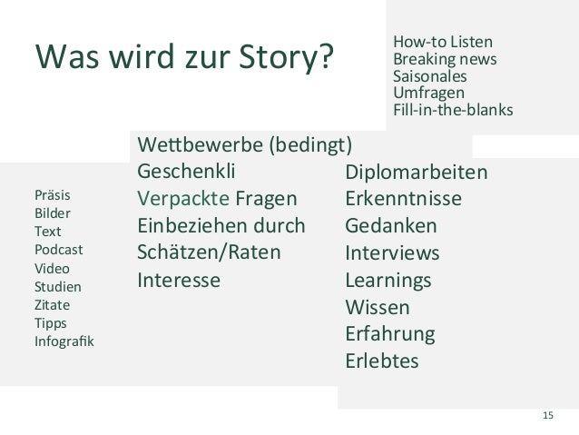 Storytelling Und Wahre Geschichten Hier Learnings Bei Swisscanto