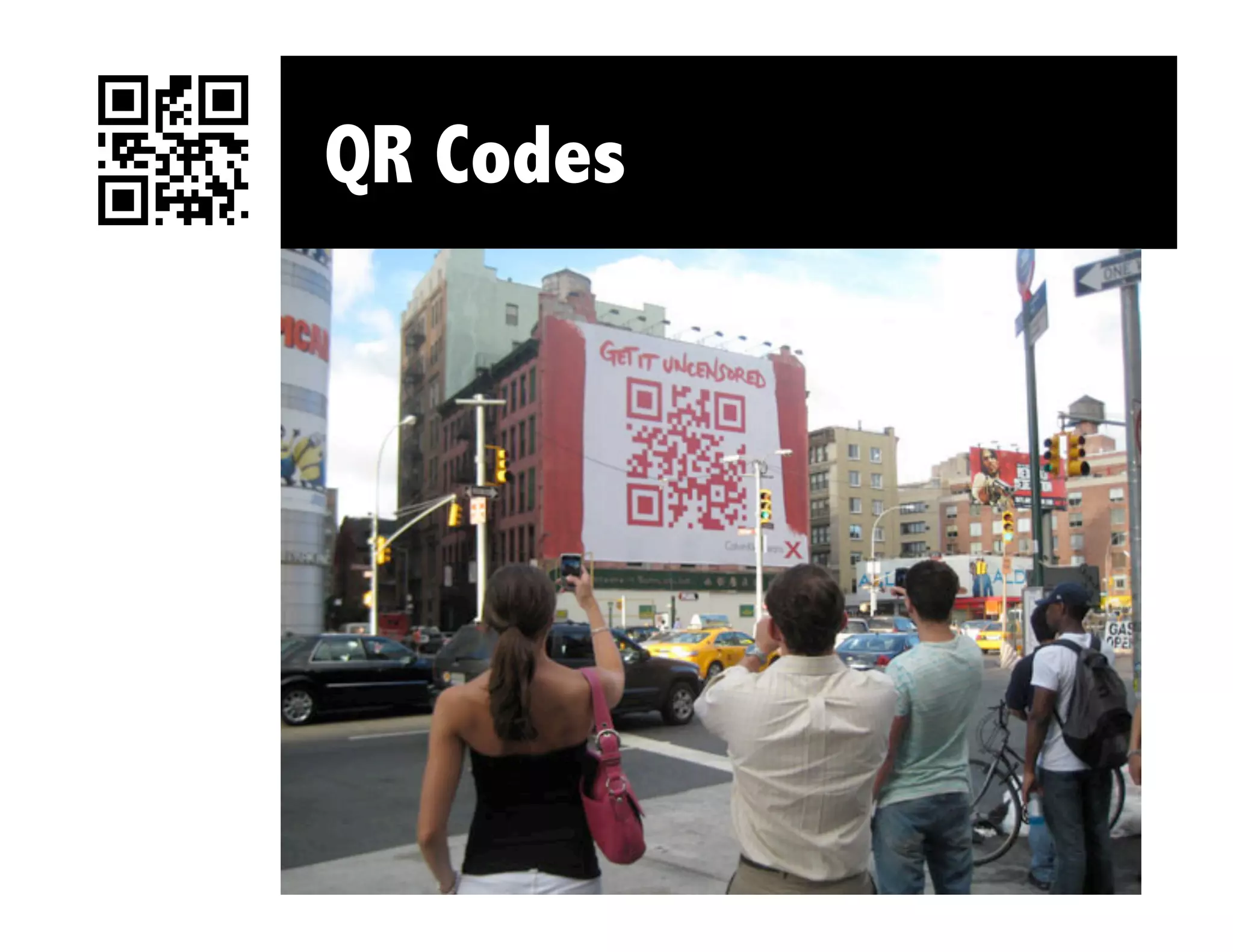 QR Codes
 