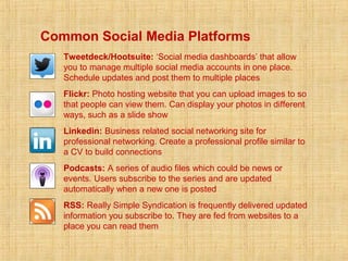 Social Media - a trigger for SPO1510
