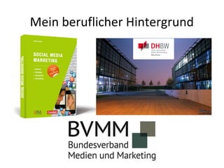 Mein beruflicher Hintergrund
 