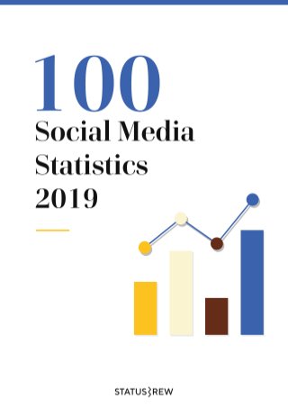 100 Social Media Statistics For Businesses 2019 