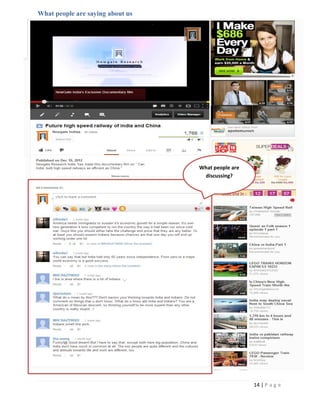 What people are saying about us




                                  What people are
                                   discussing?




                                                    14 | P a g e
 