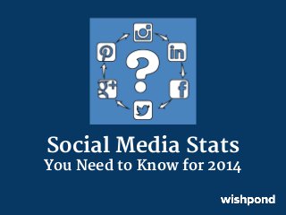 Social Media Stats

You Need to Know for 2014

 