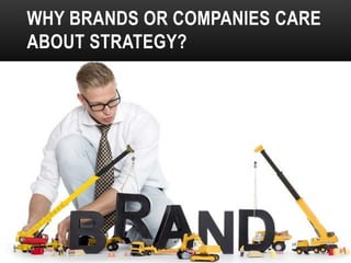 WHY BRANDS OR COMPANIES CARE
ABOUT STRATEGY?
 