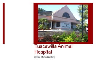 Tuscawilla Animal
Hospital
Social Media Strategy
 