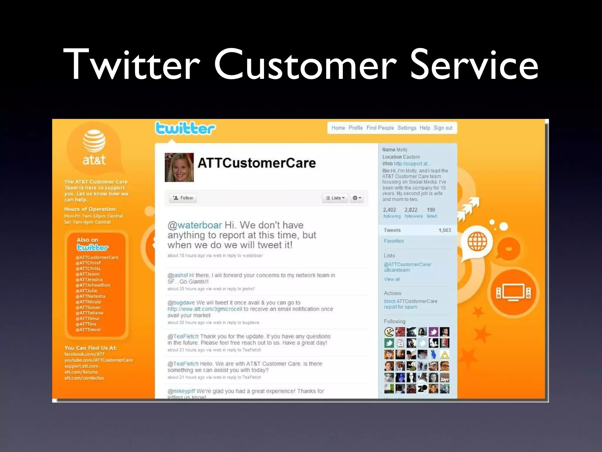 Twitter Customer Service 