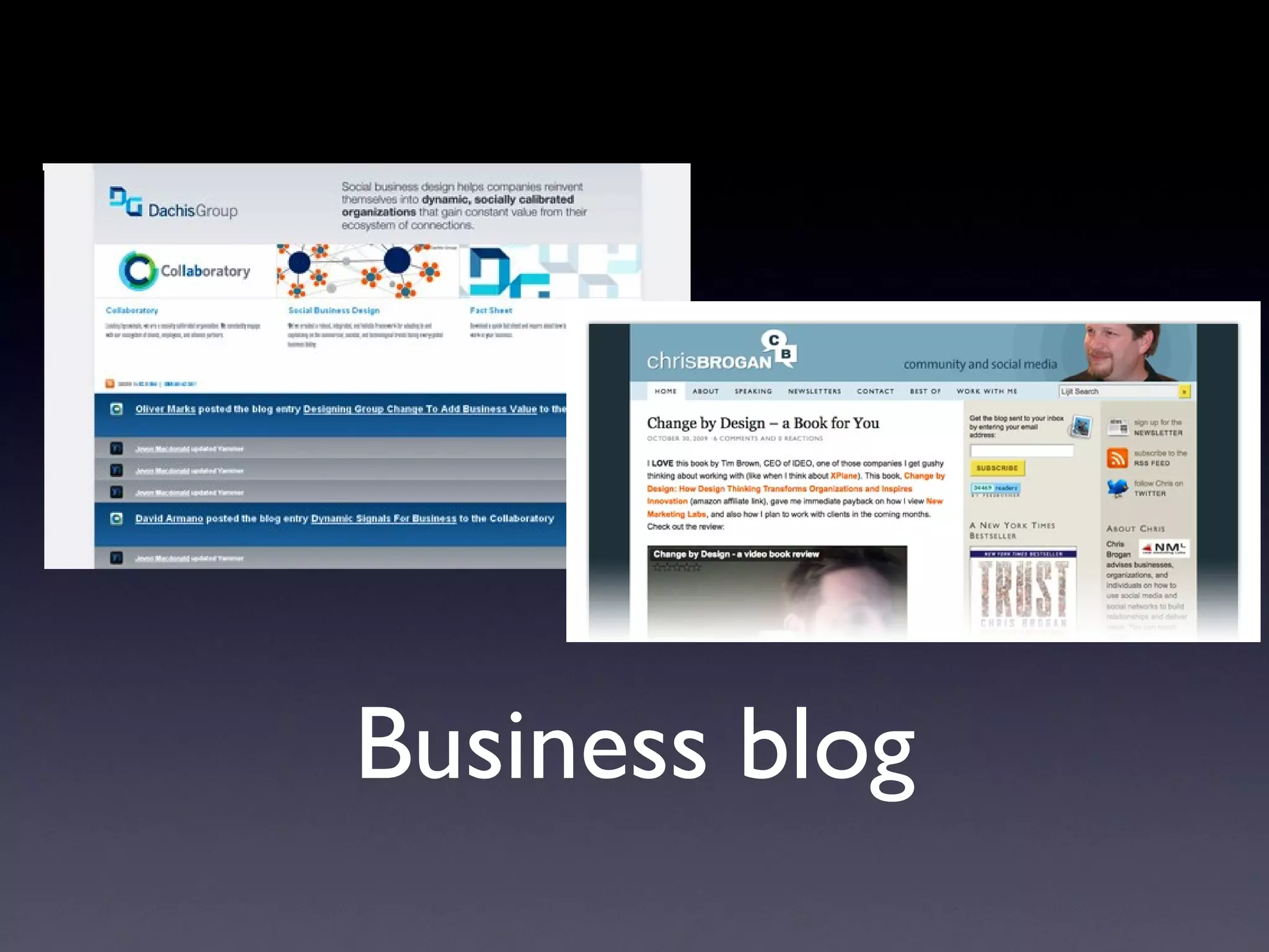 Business blog 