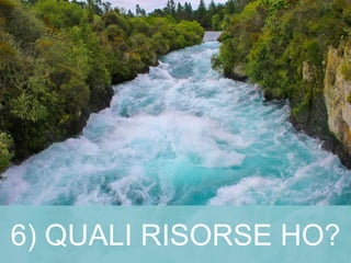 6) QUALI RISORSE HO?
 