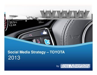 Social Media Strategy – TOYOTA

2013
by

 