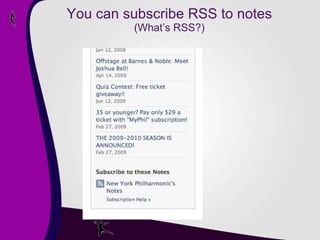 You can subscribe RSS to notes (What’s RSS?) 