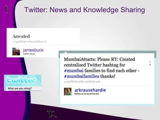 Twitter: News and Knowledge Sharing 