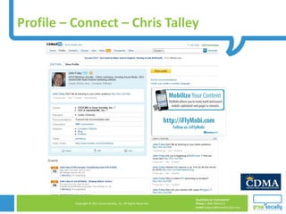 Profile – Connect – Chris Talley 