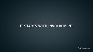 IT STARTS WITH INVOLVEMENT
 