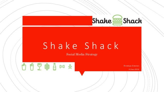Social Media Strategy For Shake Shack