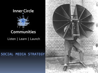 Inner Circle Listen  |  Learn  |  Launch Communities Social Media strategy 