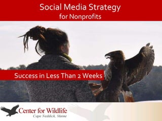Listen  |  Learn  |  Launch Social Media Strategy  for Nonprofits  Success in Less Than 2 Weeks 