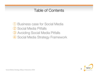 Table of Contents
                                                           


                  Business case for Social...